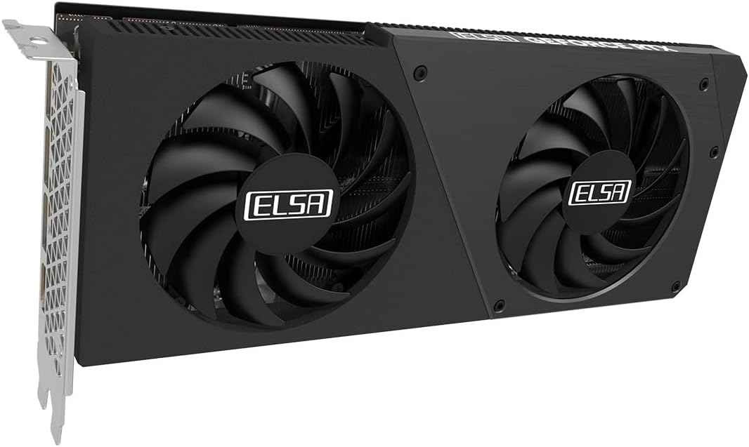 グラフィックボード・グラボ・ビデオカード ELSA GeForce RTX 4060 8GB GDDR6 新製品）ELSA GeForce RTX 4060 Ti 8GB S.A.Cを発表いたします